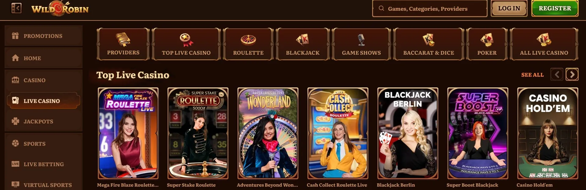 Game selection